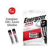 Bundle of Energizer E96 AAAA Alkaline Battery 1.5v