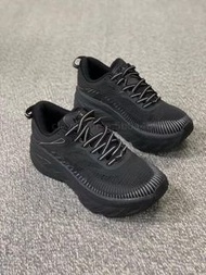 🍑香港消費券可用🌸Hoka One One Bondi 7 柔軟緩震跑步鞋 黑色男女同款 | 全碼35-46現貨
