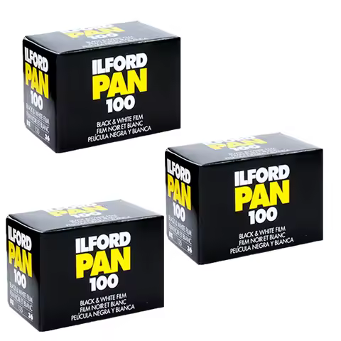 Ilford 100 Original ILFORD PAN100 135 Black and White Film 36 Sheets Per Roll For 35mm Film Camera K