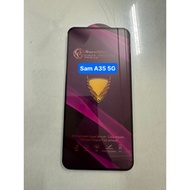 Og purple tempered glass for samsung A35 5G/A55 5G super nice full screen glass