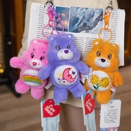 Care Bears Heart Bear Loket Mainan Mewah Beruang Lembut Grumpy Bear Keychain UXOX