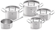 Fissler Original-Profi Collection Stainless Steel Cookware with Sauce Pan, 9 Piece