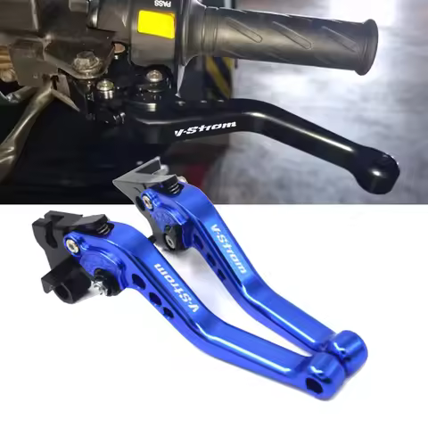 Motorcycle CNC Clutch Brake Lever Adjustable Handle Lever 6-speed adjustment For Suzuki DL650 V-Stro