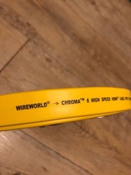 90%新 WIREWORLD CHROMA 6 HDMI 無氧銅 發燒線 5M 4K 8K