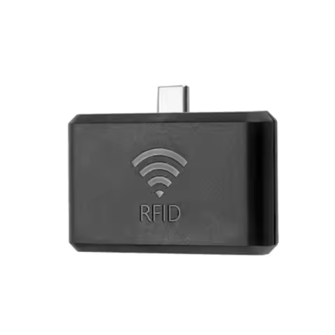 B63B-UHF RFID Reader 902-928Mhz Type-C UHF RFID Android Reader HID Mode OTG Function With Keyboard E
