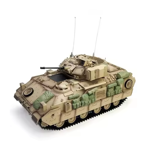 Rc Car Tank 2.4g1/16 Remote Control M2a2 Model Sound-light Tank Second Generation Motherboard Boy's 