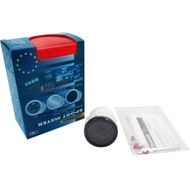 Black Car Smoke Tachometer 2" 52mm Tinted 0-8(x1000) RPM Tacho Gauges Red LED illuminated needles LE