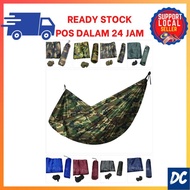Camping Hammock Outdoor Portable Buaian Gantung saiz Xxl  Corak Askar Kosong  Buai [Ready Stock High