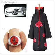 ┅﹊∈Naruto Costume Akatsuki Cloak Cosplay Sasuke Uchiha Cape Itachi Clothing S-X