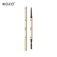 Rozo Small Gold Diamand Eyebrow Pencil Female Waterproof Long Lasting Fadeless Flagship Store Official Authentic Products Gold Bar Extremely Thin Head Wild Eyebrow
