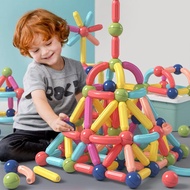 Magnetic Building Blocks for Kids Ages 4-8, STEM Construction Toys for Boys and Girls, Lar