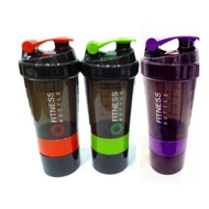 Fitness Protein Shaker 600ml Mass Whey Isolate Protein Gain Muscle Bottle Blender Shaker Powder Mixe