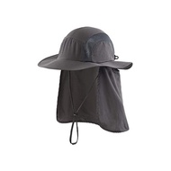 (Connecty) Connectyle Men's Summer UPF 50+ Safari Hat Mesh Tsuba Diva Hat UV Cut Nong