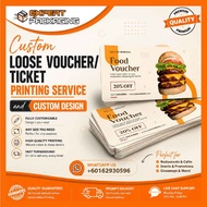 Loose Voucher Printing Service Malaysia | Custom Coupon | Redeem Voucher | Gift Card Voucher