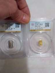 日本金幣 一朱銀二朱金 MS62 MS61