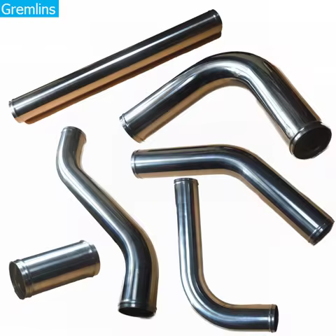 Universal 2.5inch Aluminum Tube 51/57/63/76mm Air Intake Pipe for Racing Car Intercooler Air Intake 