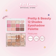 Jill Leen Pretty & Beauty 12 Shades Eyeshadow Palette Jillleen 花花蝴蝶盘十二色眼影盘