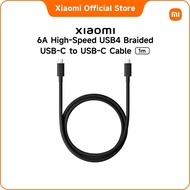 Xiaomi 6A High-speed USB4 Braided USB-C to USB-C Cable (1m)