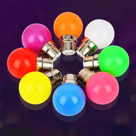 F2 20 Pcs Led Bulb Color B22 3w Equivalent 30w 240lm B22 Bulbs Garland Color Led Multicolor Bulbs Ho