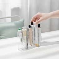 KI 7-Slot Clear Acrylic Makeup Organizer Multi-Functional Cosmetic Storage Box for Home Office Vanit