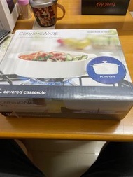 Corningware 2L covered casserole 康寧2公升雙耳鍋