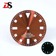 Retro 28.5mm Dial BGW9 C3 Lume Date 50-layer Thickness Nh34NH35 Movement Custom Logo Sunburst