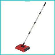 RPAN Manual Sweeper Broom Carpet Sweeper Broom Rotatory Brush Sweeping Machine Floor Sweeper Built-i