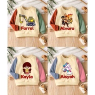 Custom NAME CHILDREN'S SWEATER
