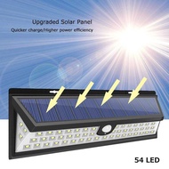 Lampu Outdoor Solar/Lampu taman solar cell/Lampu Tembok outdoor 54 LED