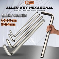 Hexagonal Ball Ballpoint L Key Long Hex Allen Key 4mm 5mm 6mm 8mm 10mm 12mm 14mm Woirx Tool