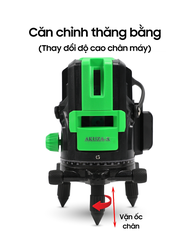 Máy Cân Bằng Laser AKUZA X AKUZA V. Bóng Led Siêu Sáng Chính Hãng