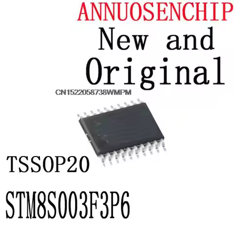 5PCS New and Original STM8S003 8S003F3P6 TSSOP20 New original IC In stock! STM8S003F3P6