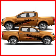 สติ๊กเกอร์แต่งNissan Navara ลายโคลนหน้า ชุดแต่งนิสสันนาวาร่า สติ๊กเกอร์ซิ่ง สติ๊กเกอร์ติดรถ sticker(