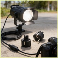 RUN Travel Friendly 2Pin To 5A Plugs Converters Eu4 8mm to IEC320 C5 Electrical Plugs Adapter Lightw