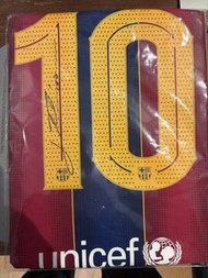 巴塞隆納 Lionel Messi 簽名球衣
