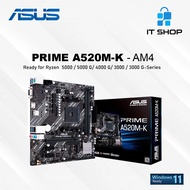 Asus PRIME A520M-K - AM4 Motherboard