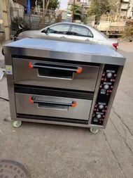 Steel bakery oven gas operated