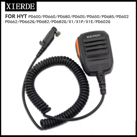 PTT Handheld for HYT Hytera PD600 PD602 PD605 PD662 PD665 PD680 PD682 PD685 X1p X1e Radio Walkie Tal