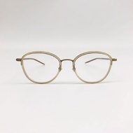 The Emperor's Use [Lemon Glasses] 999.9m-72 1173 Made In Japan Titanium Optical Glasses