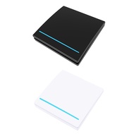 Tuya Wifi RF433Mhz Smart Wireless Switch 1gang Remote Control Lighting Wall Switches for Lamp LED