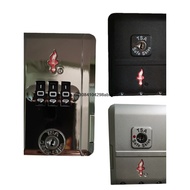 WDA TSA1808 password lock aluminum frame box buckle lock torch lock TSA1903 lock TSA customs lock Sa