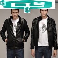 baju jaket kulit lelaki men leather jacket motosikal kasual original ss4106qq