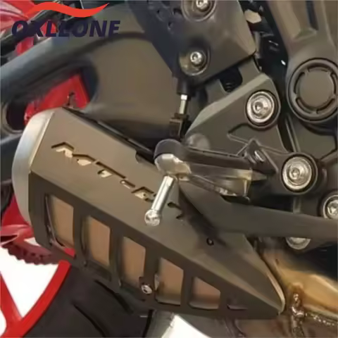 FOR YAMAHA MT07 FZ07 MT-07 TRACE FZ-07/ABS YZF R7 Motorcycle Exhaust Pipe Heat Shield Cover Muffler