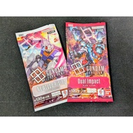 Gundam Card Game (JP) Booster Pack - GD01 - Newtype Rising | GD02 - Dual Impact (Bandai)