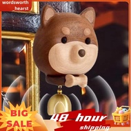 Cartoon Door Bell Ornament Doorbell Dog Wind Chime Wooden Bell Wood Doorbell Door Chime Door Opening