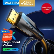 Vention HDMI 2.1 Cable High Speed 48Gbps 4K@120Hz 8K 60Hz HDMI Cable for PS4 TV