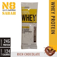 N8 100% Whey Protein Sachet 31g (HALAL) Chocolate 1 Serving