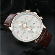 Iwc Quartz Movement Wrist Watch Simple Fashion Men's Watch