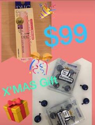 DHC純欖護唇膏 Dove Daily Hair Vitamin 髮尾精華 聖誕套裝 X'mas Gift Set 