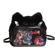 Shoulder Bag Clear Front Can Show Cards Dolls